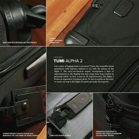 tumi luggage quality test